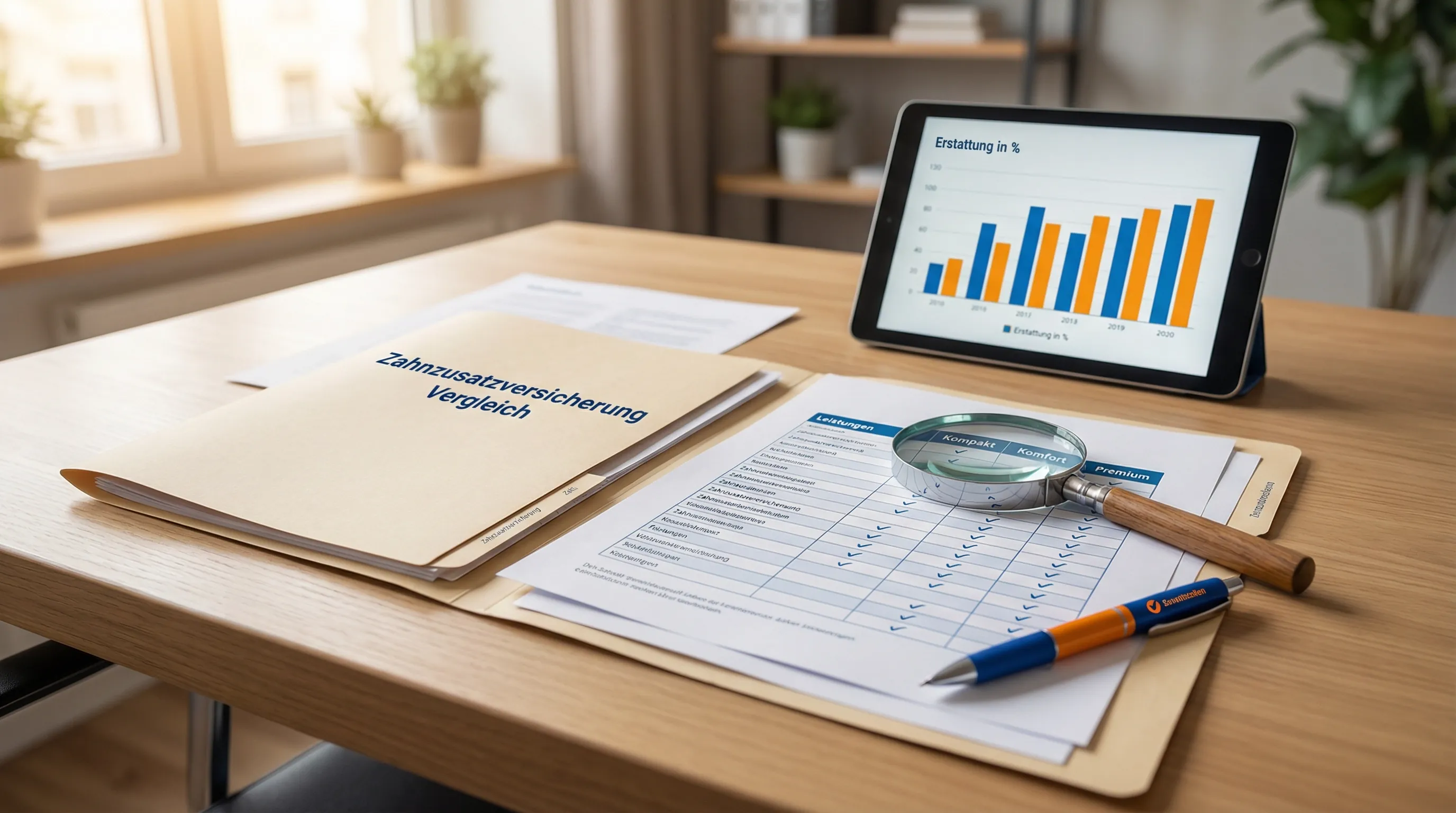 Zahnzusatzversicherung im Vergleich: Worauf achten?